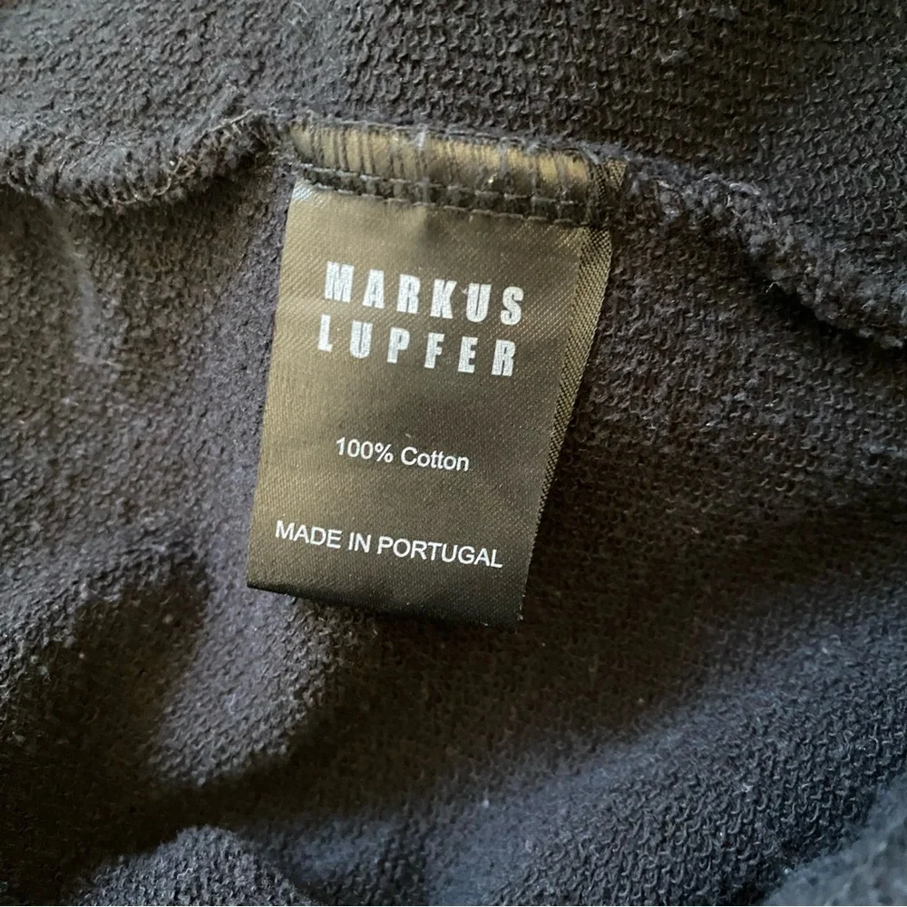 Markus Lupfer Lara Lip Daria Jogger Sweatpants Black Medium - Picture 8 of 8